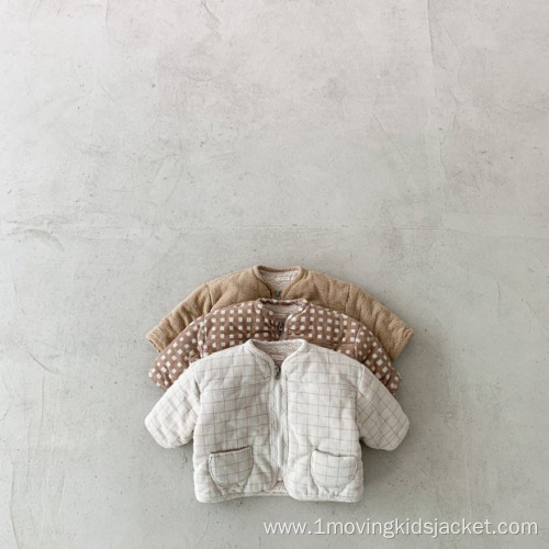 Children's Cotton Coat Baby Thick Cardigan